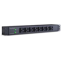 CyberPower PDU30BT8F8R PDU Básica de 16 Salidas NEMA 5-20R, 20A, 12' de Cable, Montaje Ho
