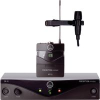 AKG Perception Wireless Presenter Set - Modelo PT 45 - CK 99 L Micrófono Lavalier - Frecu