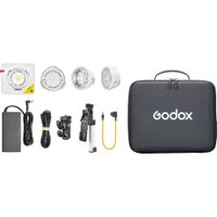 Godox ML100R Kit de Luz LED RGB Portátil con Lentes de 15 y 36° y Mango V-Mount