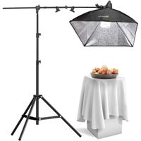 Impact Kit de Fotografía de Alimentos con Softbox y Soporte Boom
