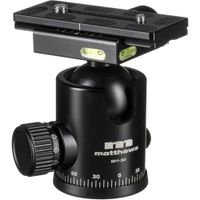 Matthews Cabezal de Bola BH-30 - Soporta hasta 39.6 lb (18 kg), Sistema de Liberación Rá