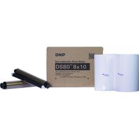 DNP Print Pack para Impresora DS80 - 2 Rollos de Papel 8 x 10"" con Cintas de Tinta