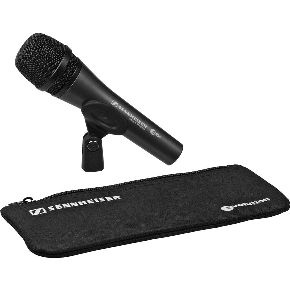 Sennheiser E835 - Micrófono Dinámico de Mano Cardioide (Paquete de 3) - Respuesta de Fre