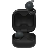 Sony LinkBuds Open Auriculares Inalámbricos Verdaderos (Negro) - Control de Volumen Adapt