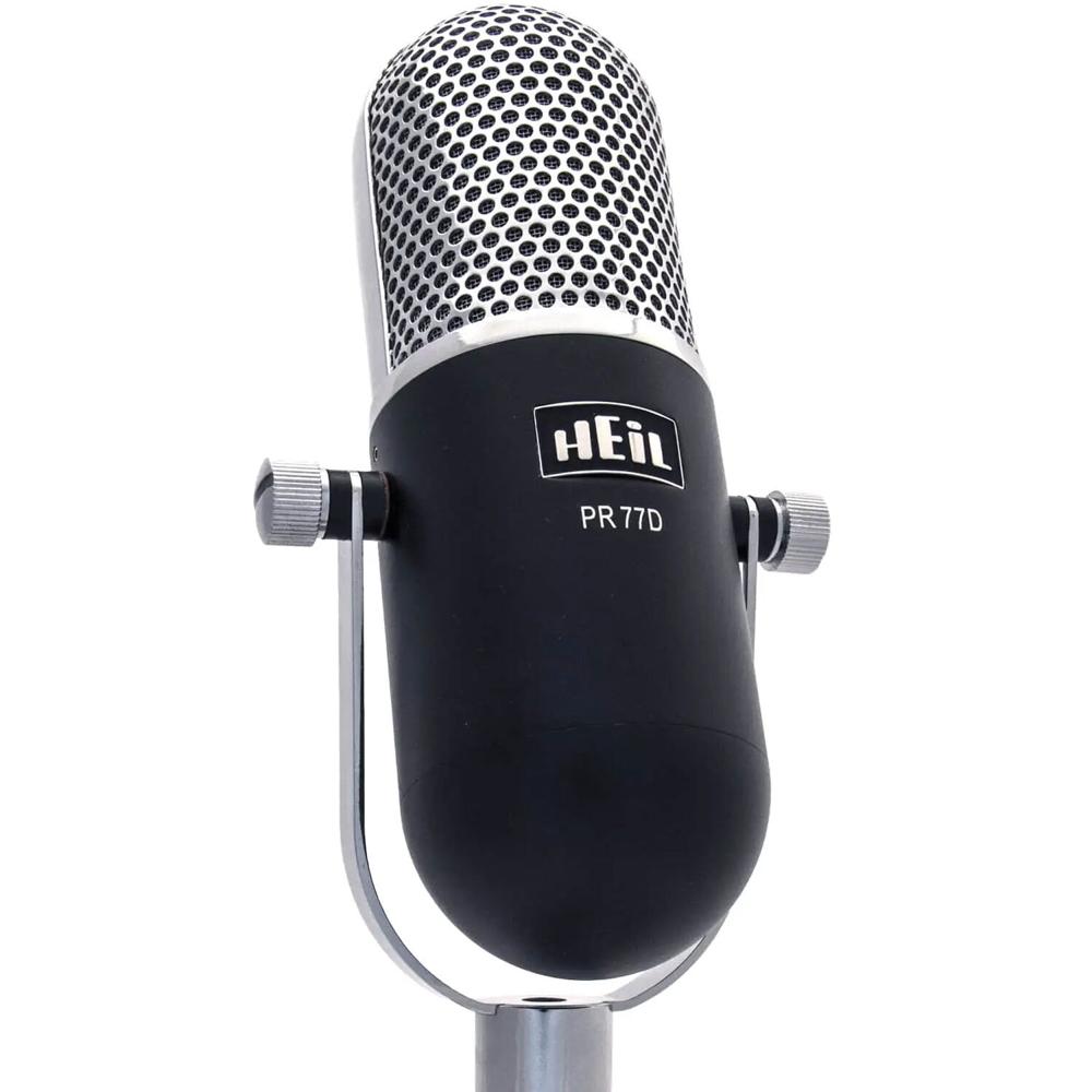 Heil Sound Micrófono Dinámico PR 77D - Gran Diafragma, Patrón Cardioide, Respuesta de F