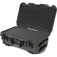 Nanuk 935 Maleta Dura con Ruedas y Espuma (Oliva, 28.5L) - Resistente al Agua, Polipropile