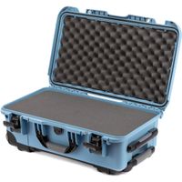 Nanuk 935 Maletín Duro con Ruedas y Espuma (Cian, 28.5L) - Resistente al Agua, Polipropil