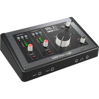 Solid State Logic SSL 2 MKII Interfaz de Audio USB-C 2x2 con Preamplificadores de Micrófo