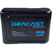 Dracast Batería Compacta Li-Ion 90Wh V-Mount 14.8 VDC con D-Tap y LED Indicador