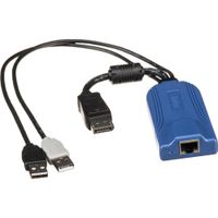 Raritan D2CIM-DVUSB-DP Cable CIM para KVM con Salida DisplayPort y Conectores USB-A Duales