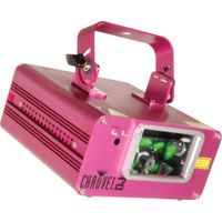 CHAUVET DJ Scorpion Dual-Beam Laser Fixture - Efectos de láser dual, 32 patrones incorpor
