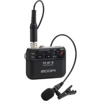 Zoom F2-BT Grabador de Campo Ultracompacto con Micrófono Lavalier y Bluetooth, Grabación