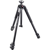 Manfrotto Trípode de Aluminio MT190X3 con Capacidad de Carga de 33 lb y Altura Máxima de
