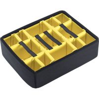 Pelican Set de Divisores Acolchados para Estuches 1550 - Interior Nylex Ajustable, Color N