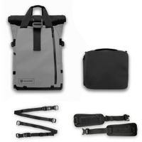 WANDRD Mochila PRVKE V3 21L con Bundle Fotográfico (Makalu Gray) - Incluye Cámara Cube,