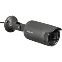 Hanwha Vision LNO-6072R Cámara Bullet de Red 2MP para Exterior con Visión Nocturna, Lent