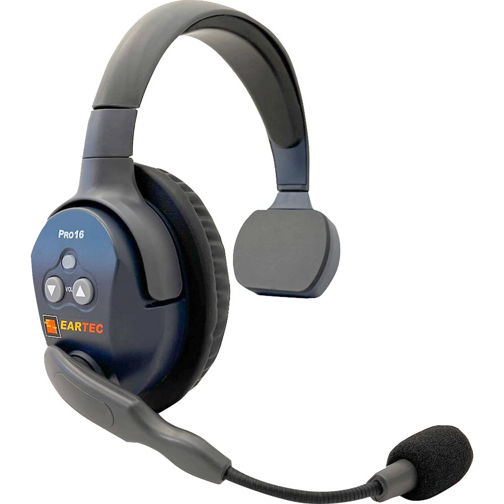 Eartec Pro16-SR Auricular Inalámbrico de Un Solo Oído, Full-Duplex, 2.4 GHz, Diseño Aju
