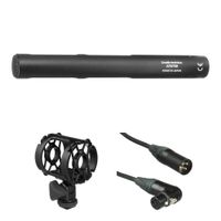 Audio-Technica Micrófono Shotgun AT875R con Shockmount y Cable XLR
