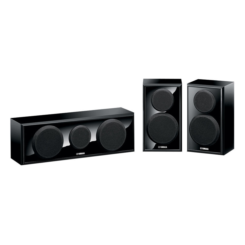 Yamaha NS-P150PN Paquete de Altavoces Centro y Surround 2 Vías con Woofers de 3.25"" y Twe