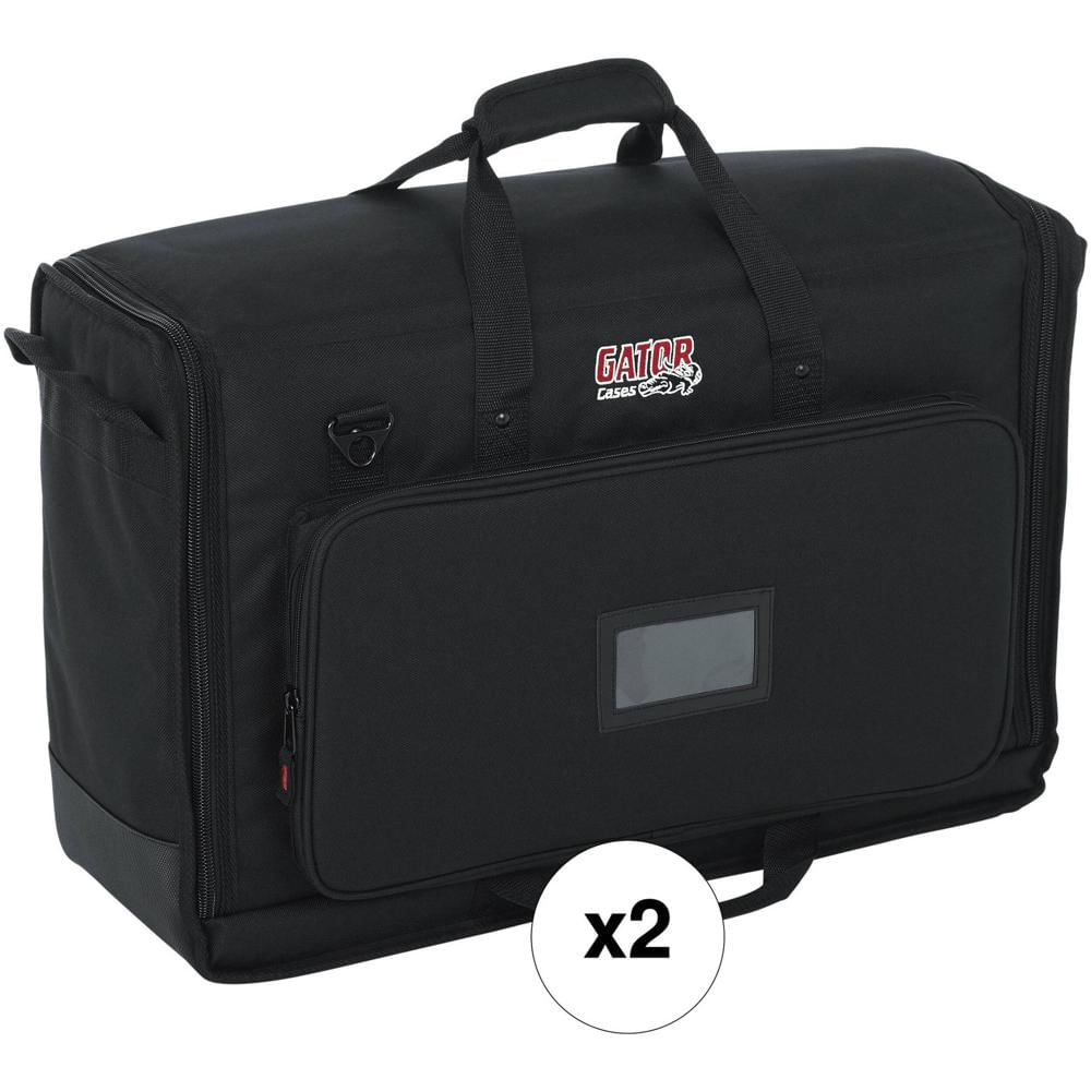 Gator Bolsa de Transporte LCD Tote Series para Pantallas Duales de 19 a 24""