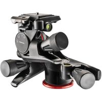 Manfrotto XPRO 3-Way Cabezal Panorámico y de Inclinación con Placa de Liberación Rápid