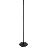 K&M Soporte de Micrófono de Mano Starline 26200, Altura Ajustable 41.5"" a 68.3"", Base Red