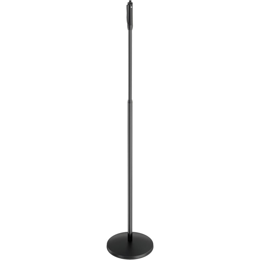 K&M Soporte de Micrófono de Mano Starline 26200, Altura Ajustable 41.5"" a 68.3"", Base Red