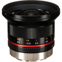 Rokinon 12mm f/2.0 NCS CS Lente para Montura Fujifilm X - 18mm Equivalente, Apertura f/2.0