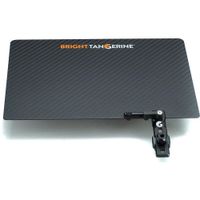 Bright Tangerine Carbon Fiber Top Flag Misfit Atom - Ligero, Articulación 180°, Ajuste R