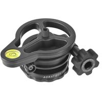 Acratech Base de Nivelación Grande 74mm con Thread 3/8""-16 y Capacidad de Carga de 25 lb