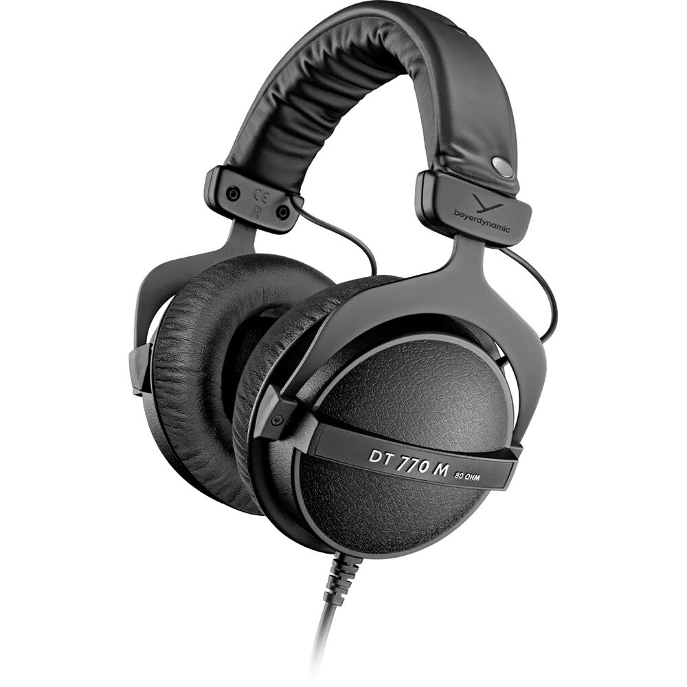 Beyerdynamic DT-770M Auriculares Circumaurales Cerrados 80 Ohms con Control de Volumen en