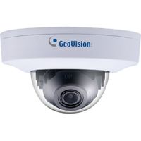 GeoVision Cámara Mini Domo de Red GV-TFD4800 4MP con Visión Nocturna, Lente de 2.8mm y A