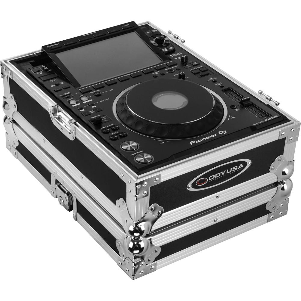 Odyssey Flight Case Compact para Pioneer CDJ-3000 - Plywood Laminado, Esquinas de Metal Re
