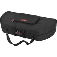 SKB Funda para Arco Hybrid 4120 - Nylon Balístico Resistente al Agua, Color Negro, con Co