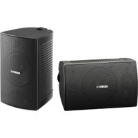 Yamaha NS-AW294 Altavoces Exteriores (Par, Negro) - Diseño 2 Vías, Woofer Potente, Tweet
