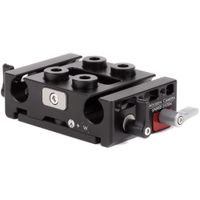 Wooden Camera Baseplate 15mm para DSLR Unified - Compatible con Estándar ARRI, Ajustable
