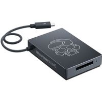 RED DIGITAL CINEMA PRO CFexpress v4 Type B Card Reader con USB4 y Cable USB-C Integrado