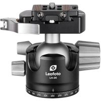 Leofoto LH-36LR Cabezal de Bola con Abrazadera de Liberación por Palanca LR-50, Capacidad