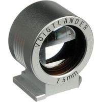 Voigtlander Visor para 75mm Plata con Corrección de Paralaje