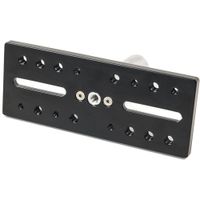 Adicam Adi-Plate Dovetail Plate - Solución de Montaje Compacta con Roscas 1/4""-20 y 3/8""-