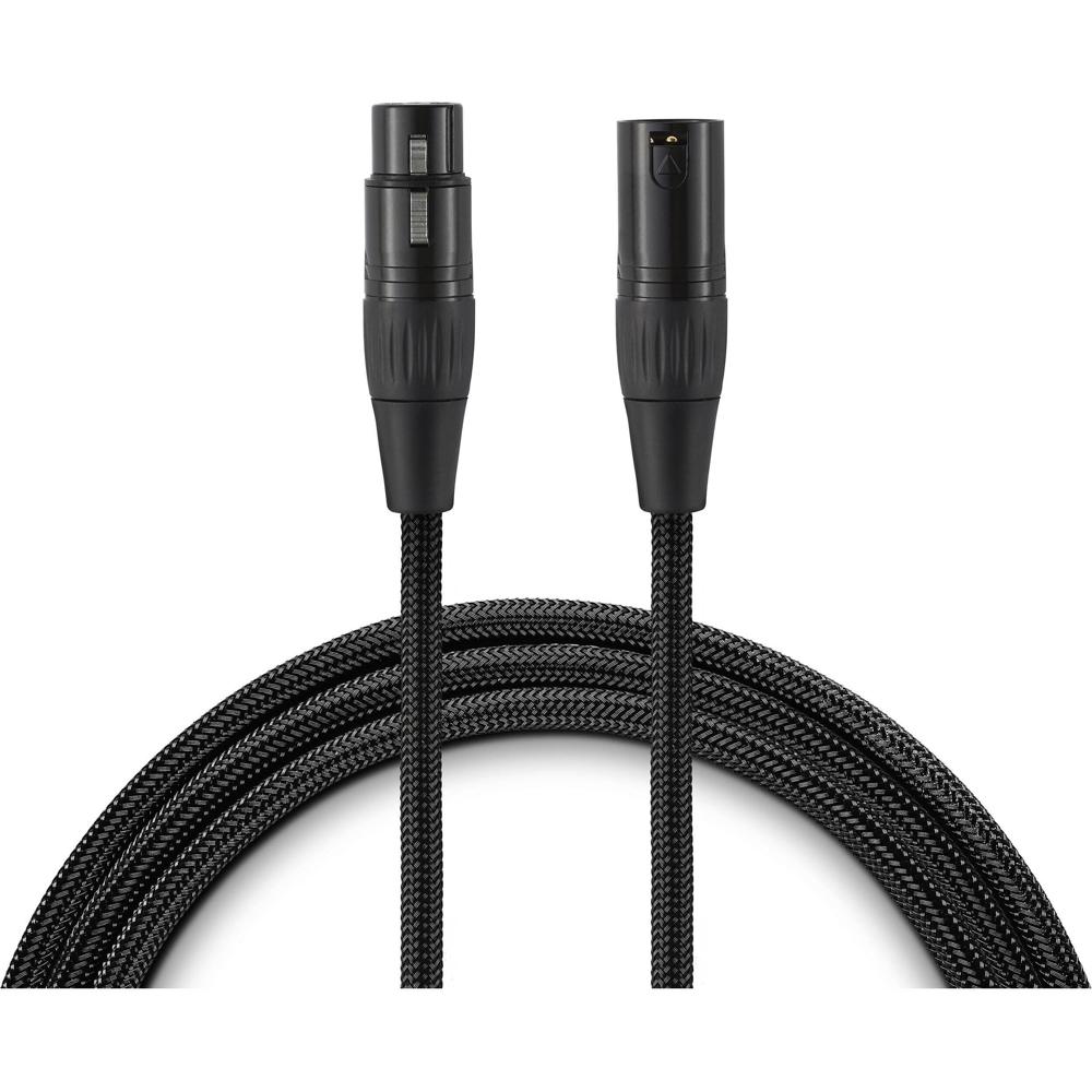 Warm Audio Premier Series Cable XLR 100' - Conectores Dorados, Blindaje Doble-Ruessen, Sta