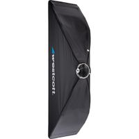 Westcott Rapid Box Switch Strip Softbox 1 x 4' - Estructura Metálica, Tejido Resistente a