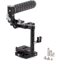 Wooden Camera Cage DSLR Unificado con Mango de Goma (Pequeño) - Soporte para Cámaras Mir