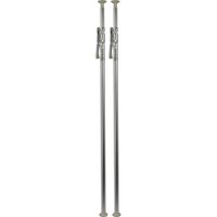 Impact Deluxe Varipole Support System - Plata (Par) - Soporte Ajustable para Fondos y Acce