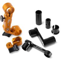 Light Widow FIZLock Sistema de Montaje Universal para Motor de Lente Naranja - Brazo Artic