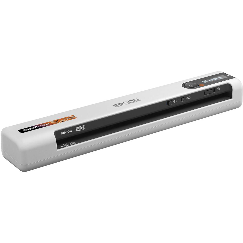 Epson RapidReceipt RR-70W EscÃ¡ner MÃ³vil InalÃ¡mbrico de Documentos y Recibos - ResoluciÃ