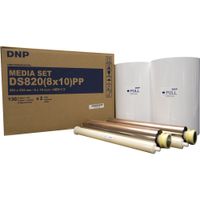 DNP Pure Premium Digital Media Set para Impresora DS820A - 2 Rollos de Papel 8 x 10"" con T
