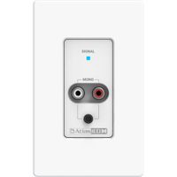 AtlasIED A-RCA Atmosphere RCA/3.5mm - Entrada de Audio Mono Sumada, Conector Blanco