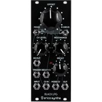 Erica Synths Black LPG Módulo Eurorack Low-Pass Gate 10 HP con 3 Vactrols, Modos VCF/VCA,