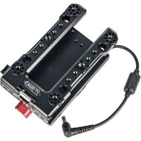 CAME-TV V-Mount Battery Plate Sony FX6 con Cable 19.5 VDC, D-Tap y Montaje de Accesorios